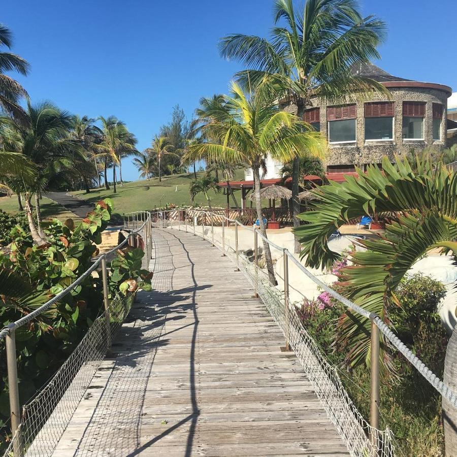 Studio Vue Mer Piscine Plage Kaz Punch Manganao Chez Julie Saint-Francois  Exterior foto