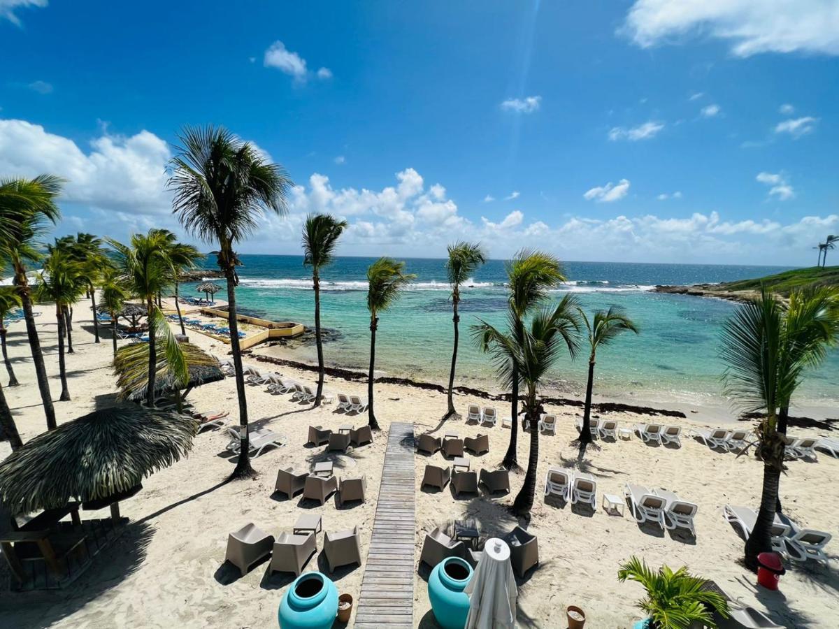 Studio Vue Mer Piscine Plage Kaz Punch Manganao Chez Julie Saint-Francois  Exterior foto
