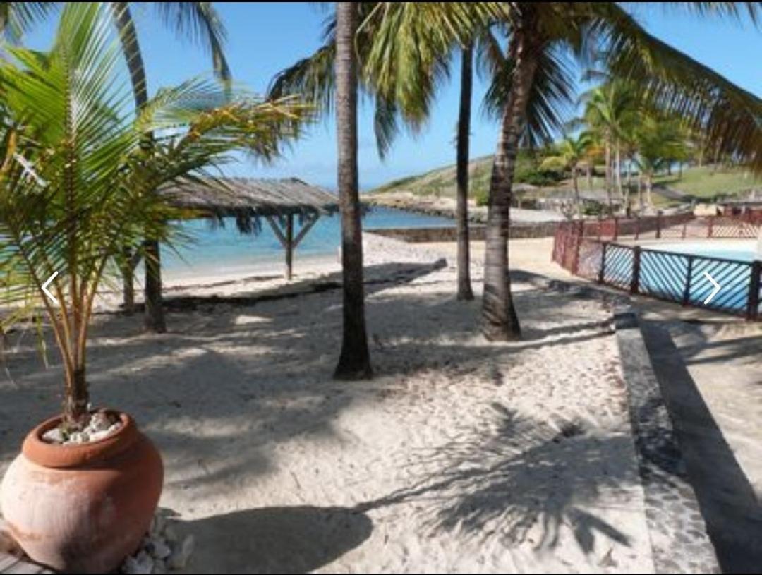 Studio Vue Mer Piscine Plage Kaz Punch Manganao Chez Julie Saint-Francois  Exterior foto
